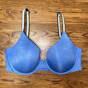 Victoria’s Secret Blue Uplift Semi Demi Bra
